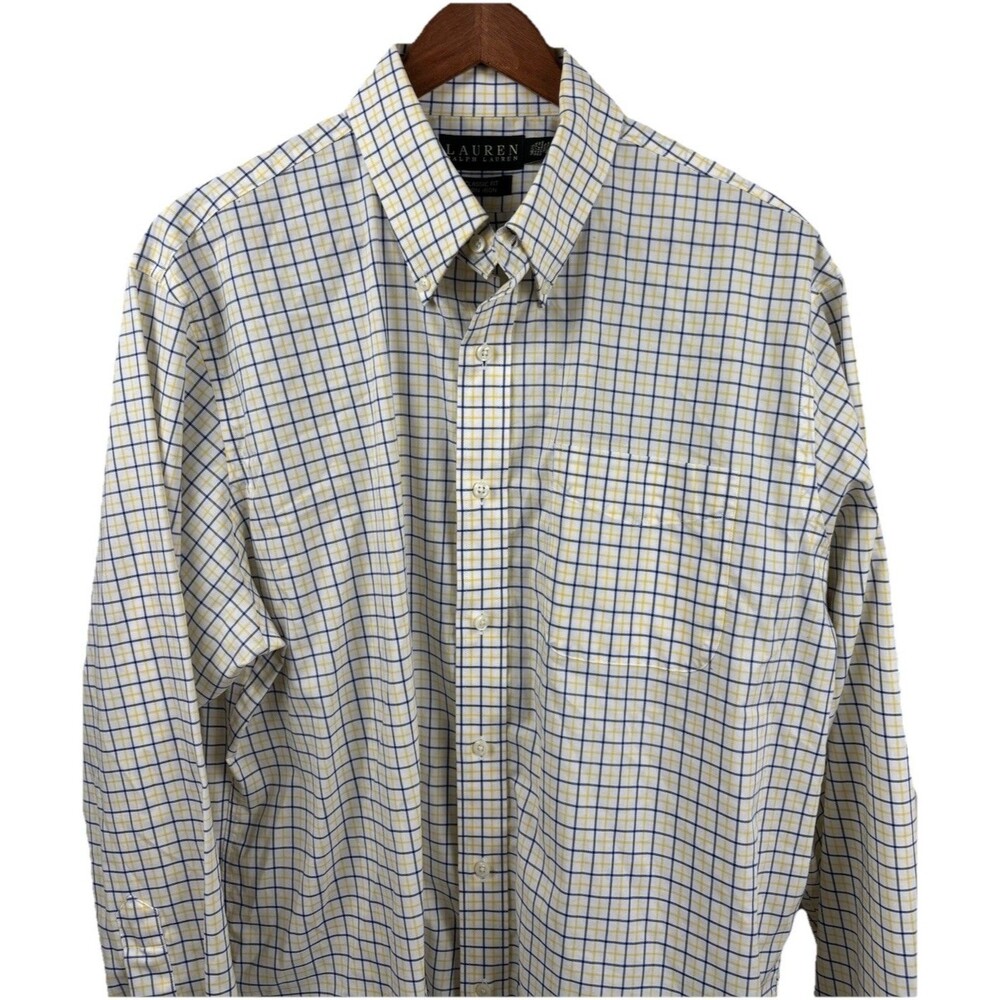 Lauren Ralph Lauren Classic Fit Non Iron 16-1/2 34/35 Long Sleeve Button Shirt